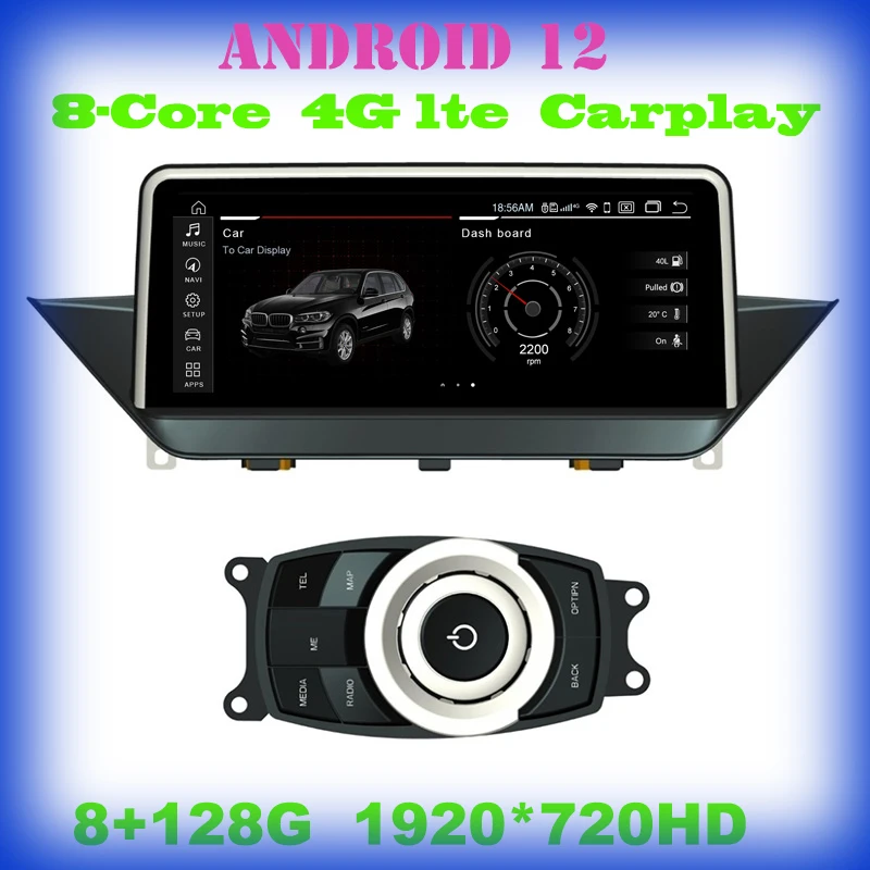 

Автомобильная Мультимедийная система, плеер на Android 12, с GPS, 8 ядерным процессором, для BMW X1, E84, 10,25, 2012-2015, 4G, lte, 2013*1920, 8 + 720G, 128"