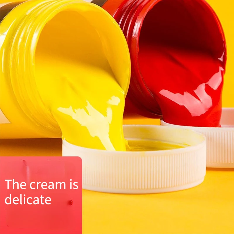 

100 акриловые краски, мл Художественная масляная краска, водонепроницаемая ручная роспись «сделай сам», настенная живопись, граффити, красит...