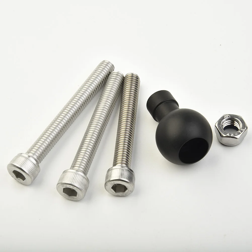 Основание зажима руля двигателя с 1-дюймовым шариком и винтом M8 для крепления