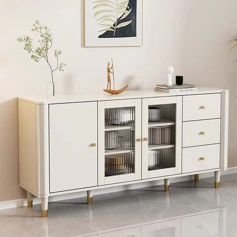 Стеклянные шкафы для гостиной из массива дерева ящик хранения кладовой витрина