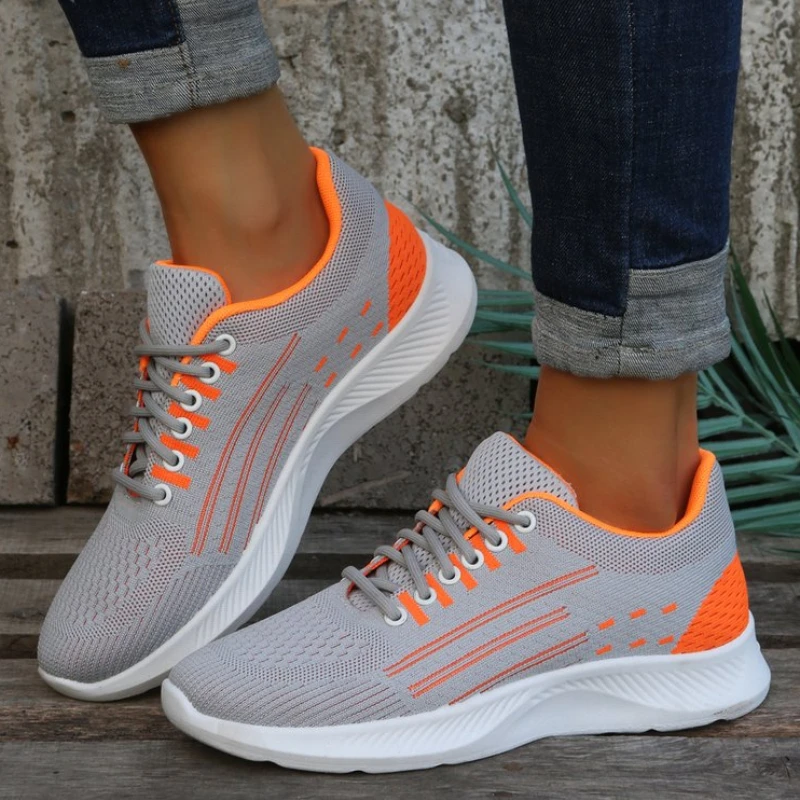 

2022 Spring Summer Sneakers Casual Men's Shoes Student Couple Footwear Comfortable Breathable Mesh Running Sports Tenis Leisure