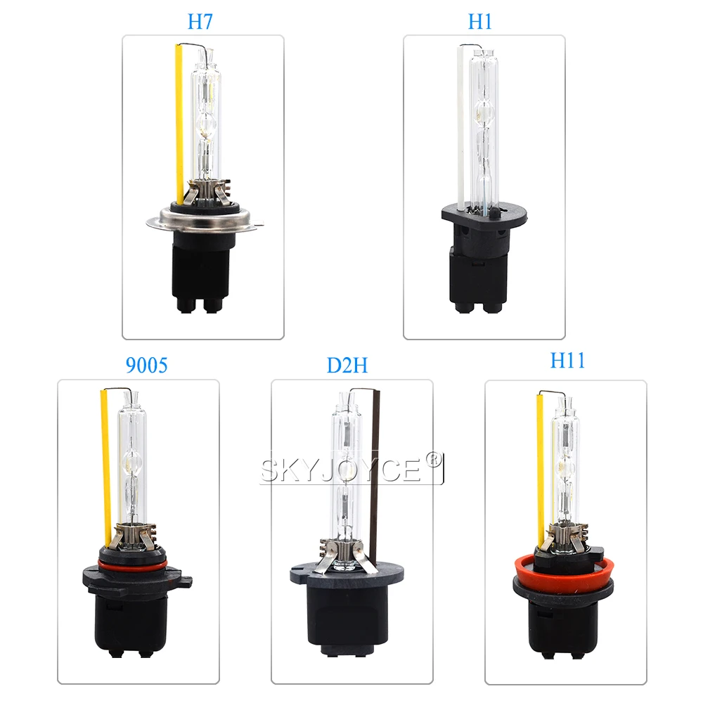 SKYJOYCE 35W Оригинальная лампа HeartRay HID 4300K 5500K 6500K H1 H7 H11 HB3 D2H для комплекта DLT Hylux Ballast Kit.