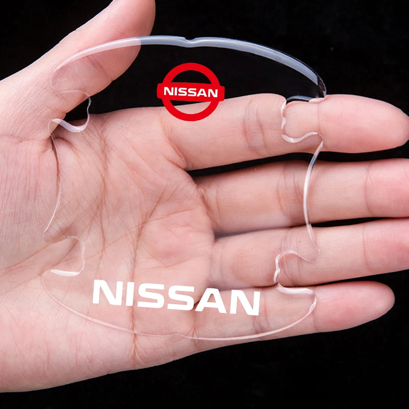 4 шт., прозрачные наклейки на ручку автомобиля Nissan Rogue Qashqai J11 X-Trail T31 X Trail T32 Teana