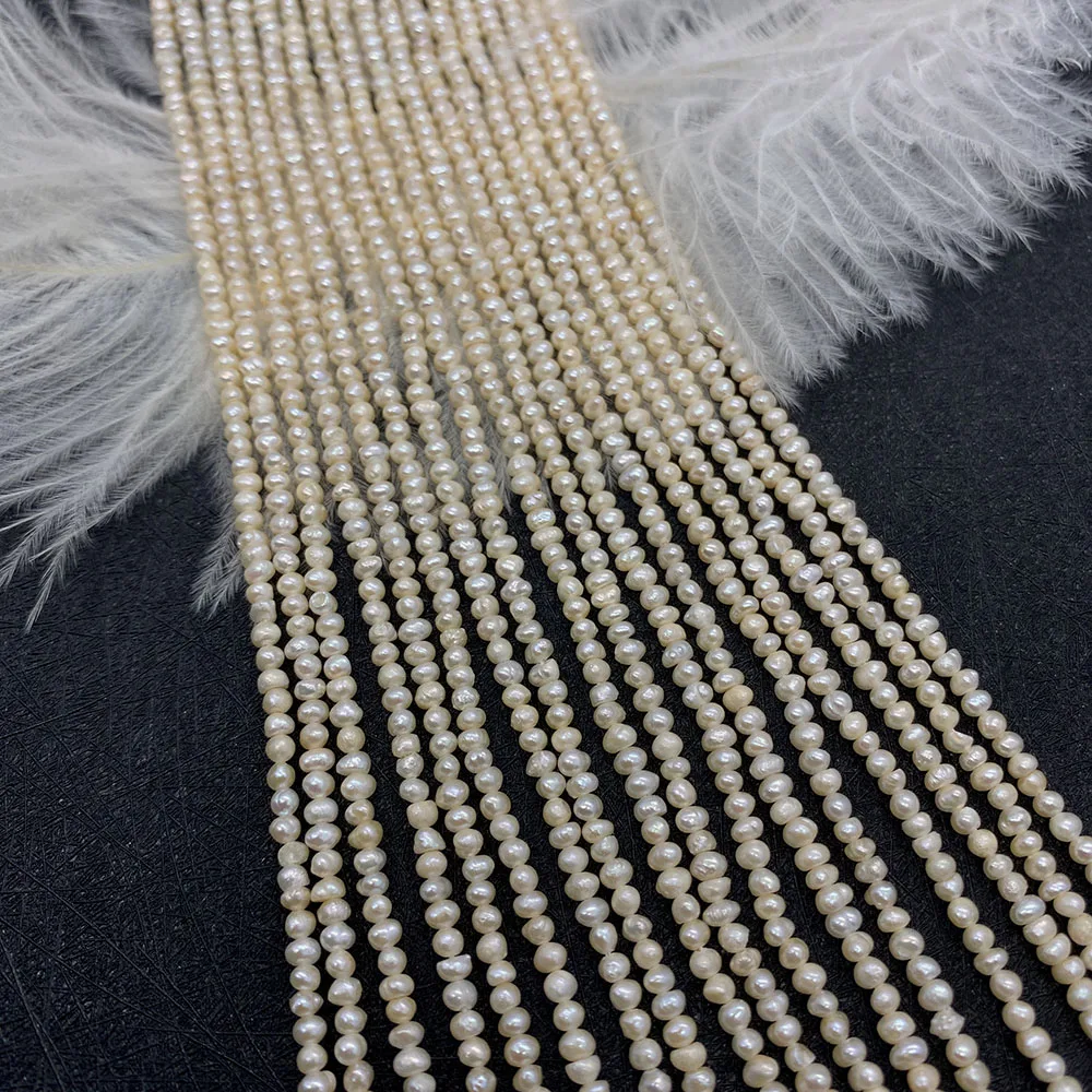

Natural Freshwater Pearls Irregular Potato Beads 1.8-5mm for Making Jewelry DIY Necklace Earrings Bracelet Boutique Accessories