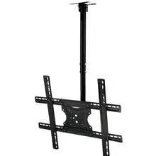 Tv Mount Stand Ceiling Bracket 14-65 Inch Universal Pendant Hanger 360 Degree Rotary Tilt Full Motion Tv Wall Mount Swivel