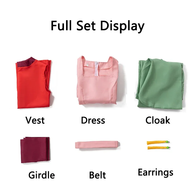 Костюмы принцессы Yona для косплея униформа и парик женщин девочек