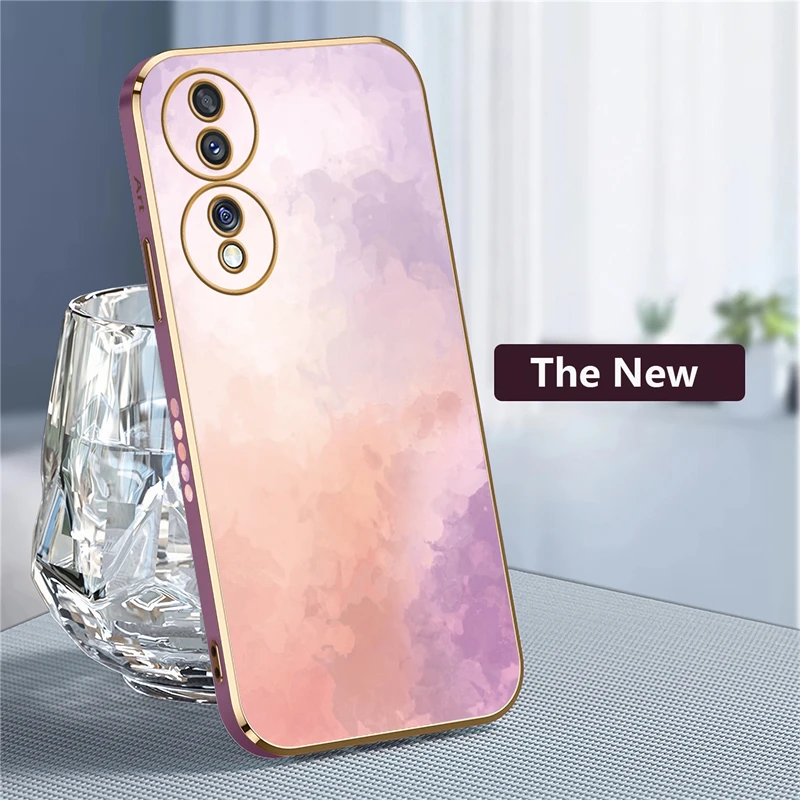 Силиконовый чехол с покрытием для Huawei Honor 70 20 50 X7A X9A X40 X9 Pro Y9 Y7 Prime 2019 Y8P Y7A Y6P Y9S Мягкий