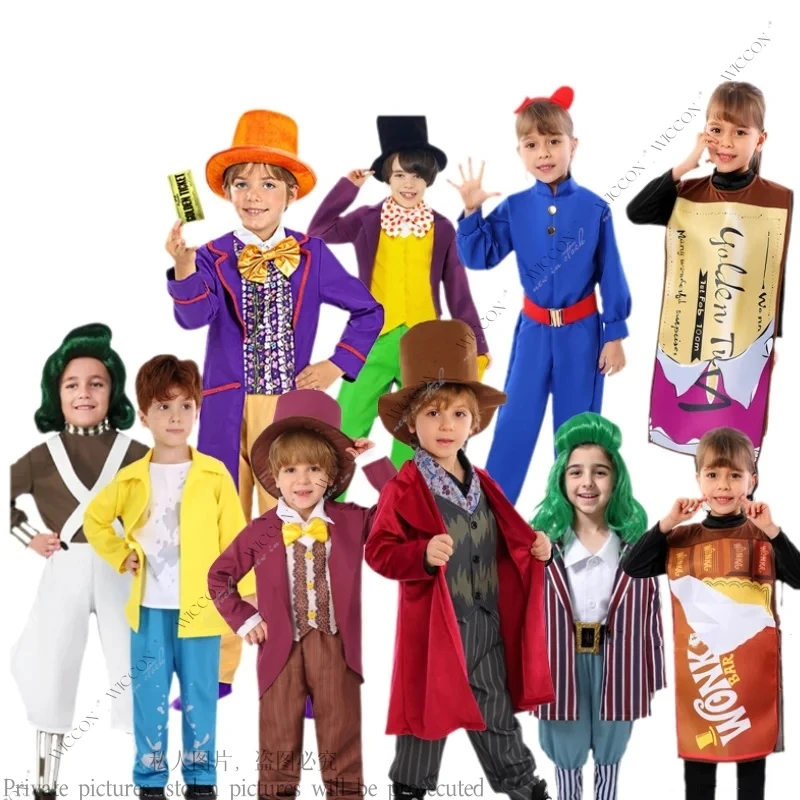 Костюм Willy для косплея униформа Chali детский наряд ролевых игр полный костюм на