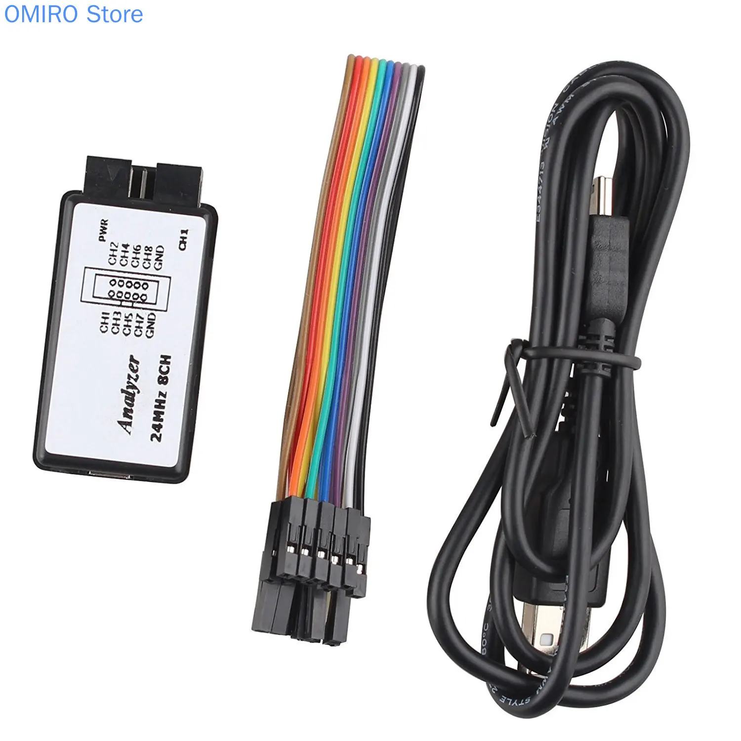 

USB Logic Analyzer MCU Arm FPGA Debugging Sharp Tool 24m Sampling 8-channel USB Saleae