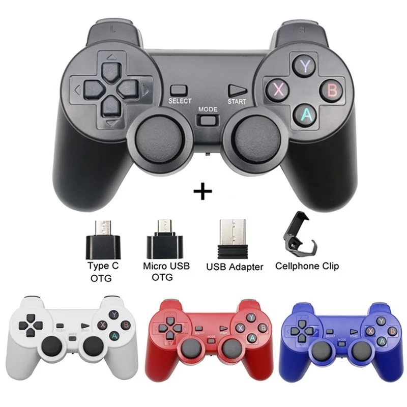 

2.4G Wireless Game Pad USB Controller for Joypad for Games for Android and TV Phone and Windows Vista/7/8/10 Game Free shipping