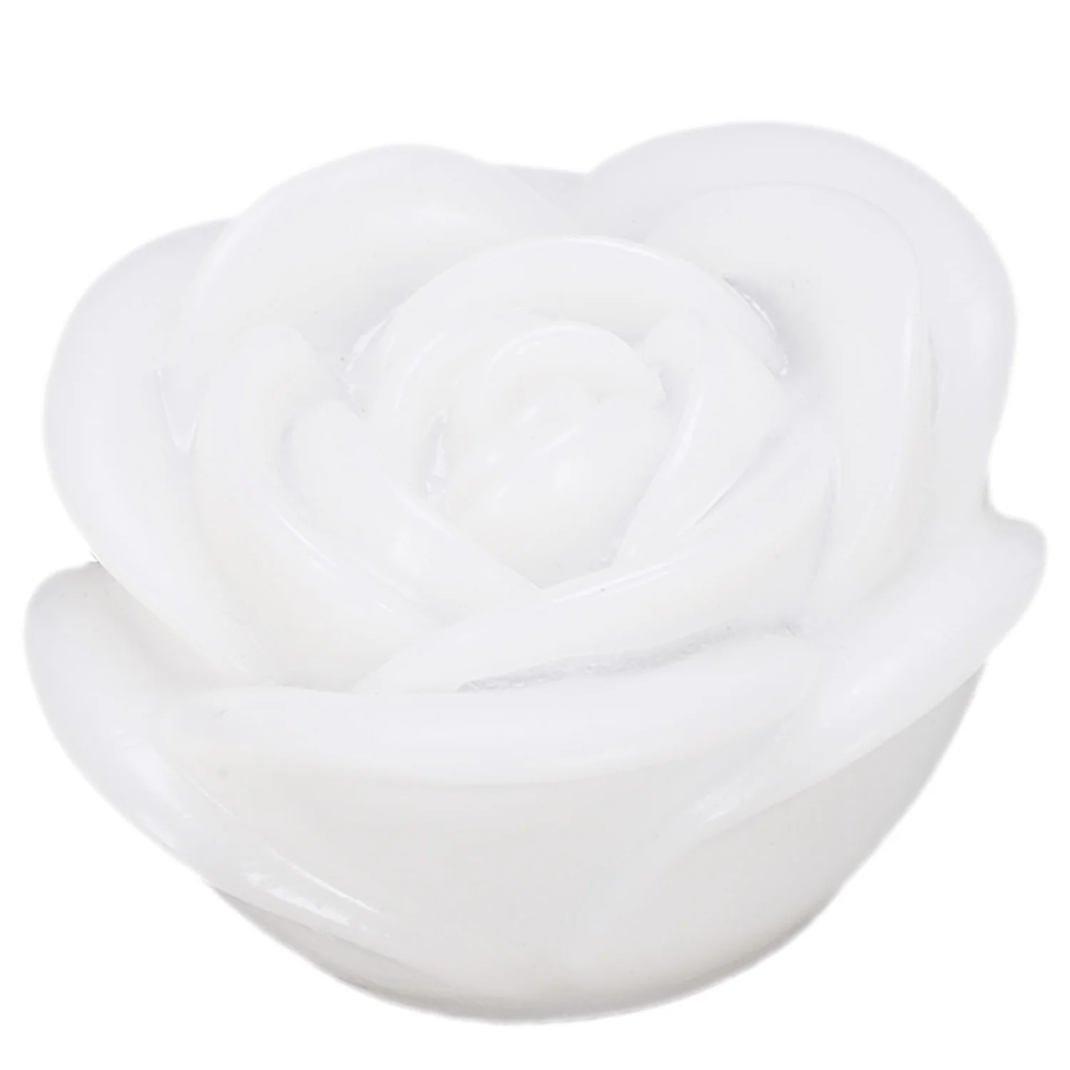 

7 Color Romantic Changing LED Floating Rose Flower Candle Night Light