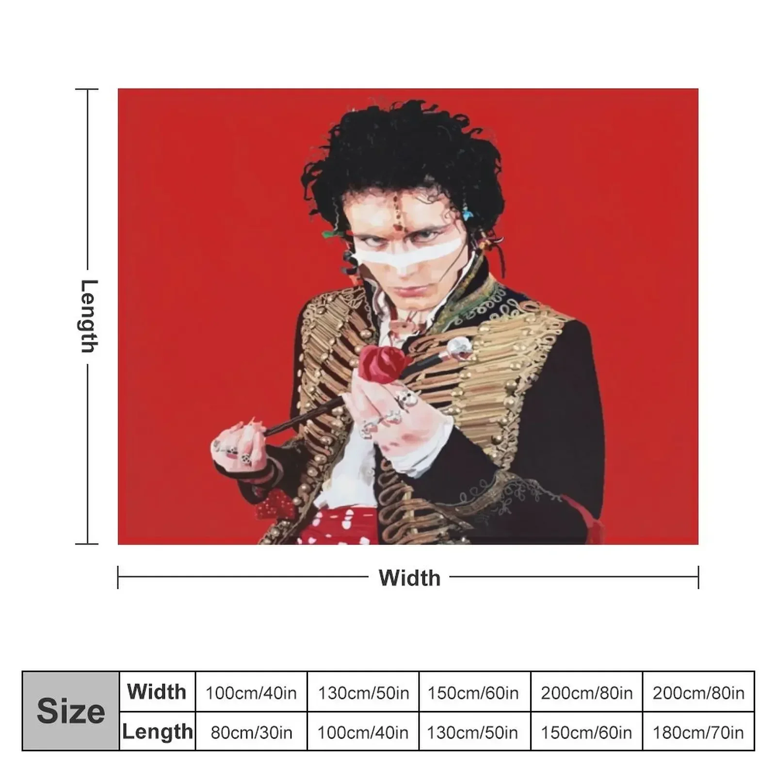 Роскошное фланелевое одеяло в клетку для кровати с изображением Адама муравья