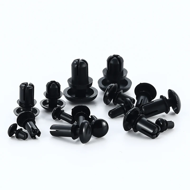 

Нейлоновые заклепки черные/белые R-тип 2-6 мм