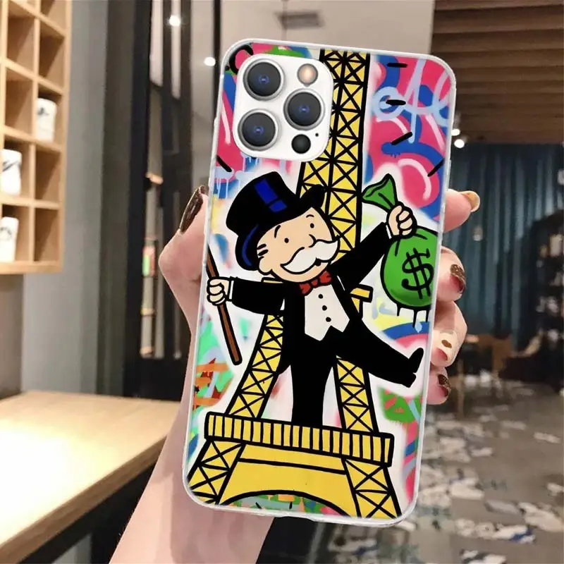 Мягкий чехол для телефона с изображением доллара iPhone 14 13 12 Mini 11 Pro Max 15 + X XR XS 7 Plus 8 6S