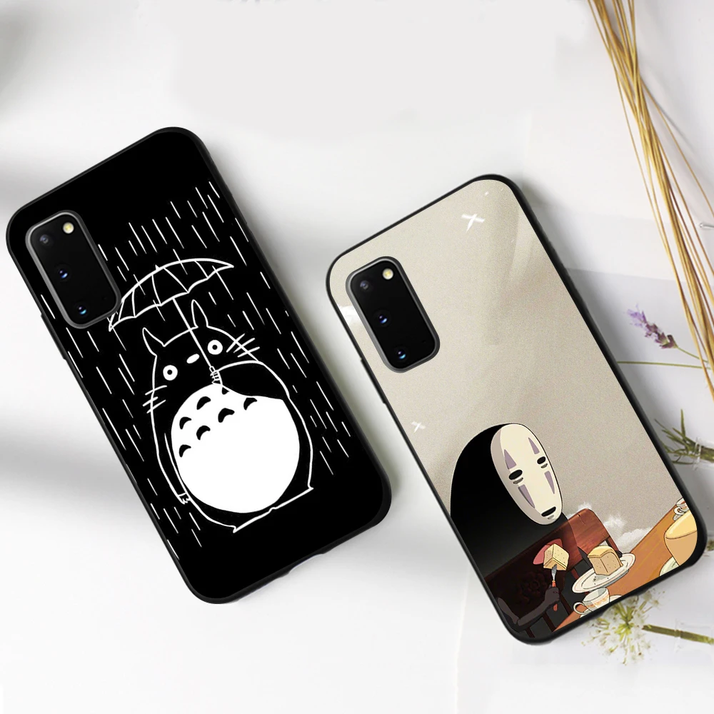 

Мультяшный милый чехол Тоторо для Samsung Galaxy S10 Plus S9 Note 9 8 20 10Lite S21S20 S8 S20FE S22 S7 Edge S10e S22Ultra, чехлы