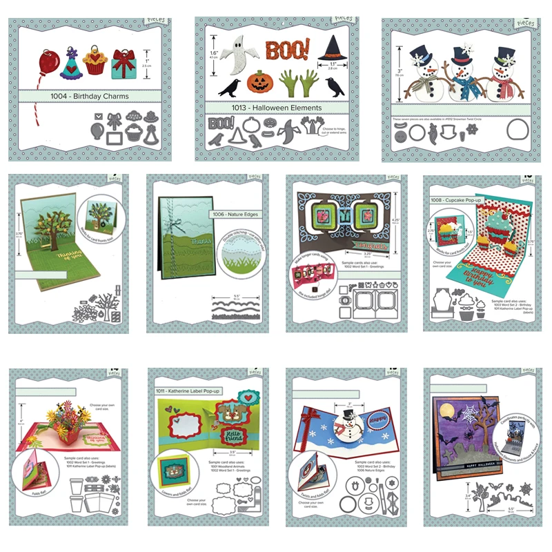 

2023 New Cutting Dies Frame Die For DIY Crafting Scrapbooking Craft Cards Stamp