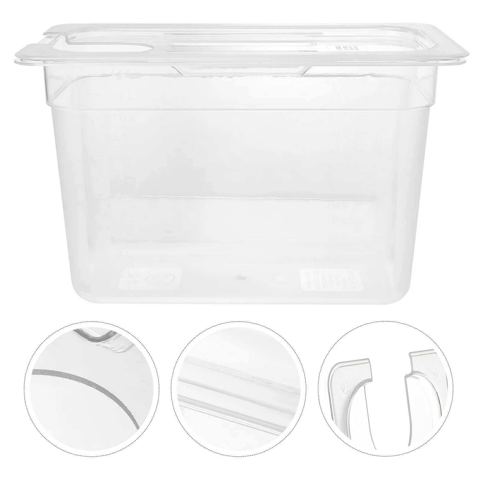 

Контейнеры для вакуумного упаковщика, контейнеры для приготовления пищи с медленной крышкой, прозрачный пластиковый ящик для хранения, квадратная Бытовая плита