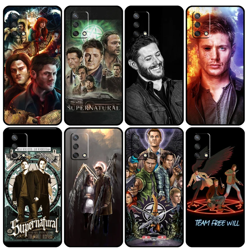 Чехол Supernatural TV Show для OPPO A16 A15 A52 A72 A94 A74 A54 A5 A9 A31 A53 A83 A93 A91 Find X5 X3 Pro