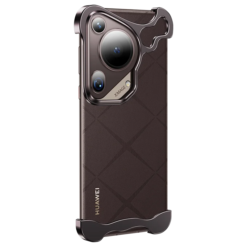 Для Huawei Pura 70 Ultra Pro Mate 60 RS 40 Alien Титановый сплав Бампер Чехол для телефона