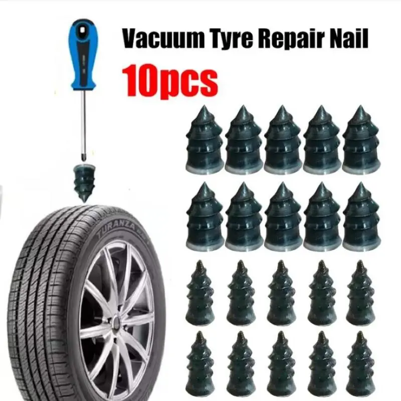 

10pcs/set Motorcycle Car Vacuum Tyre Repair Nail for Chery Fulwin QQ Tiggo 3 5 T11 A1 A3 A5 Amulet M11 Eastar Elara