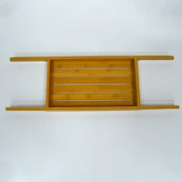 bamboo bathtub tray bathtub caddy tray for home and hotel bathroom bathtub rack stand holder accessories