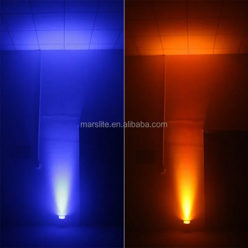 Marslite 6*18W Uplights батарея беспроводной фон RGBWA + УФ Свадьба Вечеринка Dj огни сцены Par