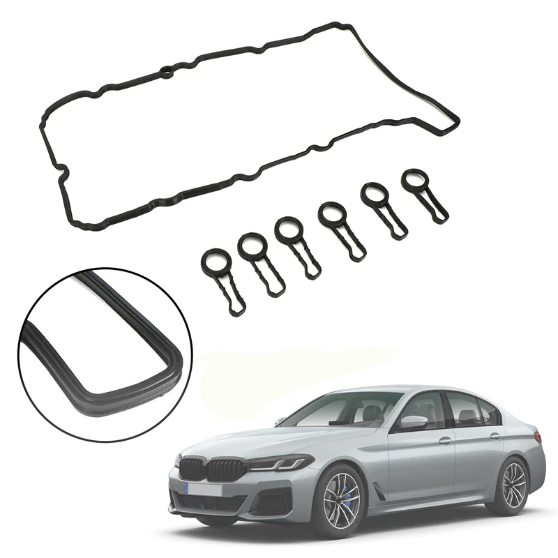 

Rocker Cover Gasket for -BMW 530D 3.0D 09-17 N57D30A 11127823943 11128515732