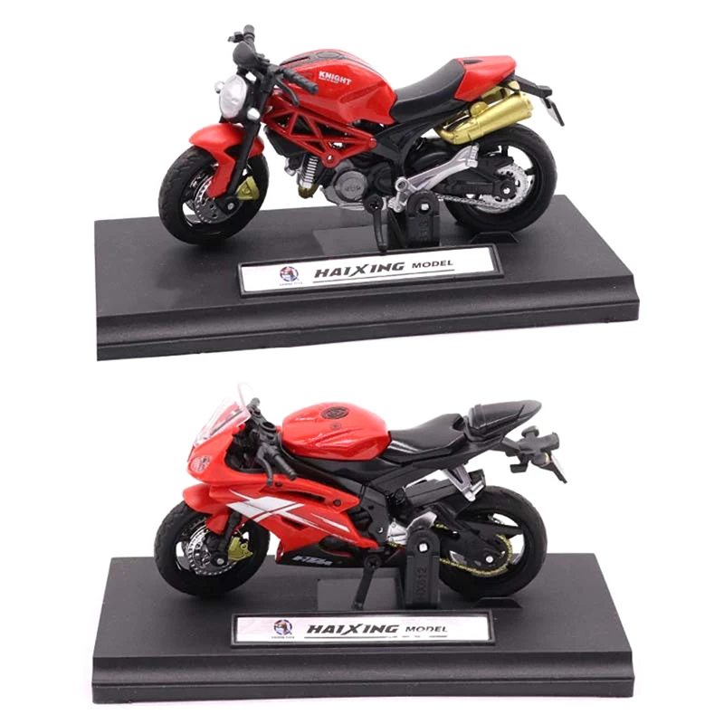 

1Pc 1:18 Ducati 696/848/1098s Static Die Cast Vehicles Collectible Hobbies Motorcycle Model Toys