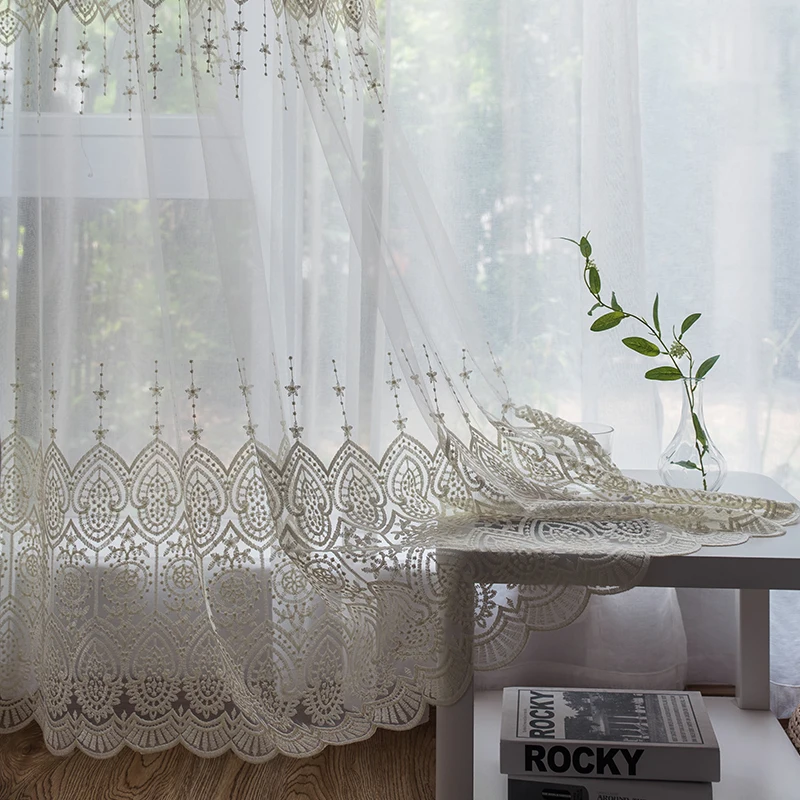 

Прозрачные шифоновые шторы JCyh Rainbow Decor 1 панель