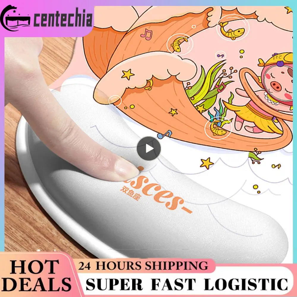 

Wristband Q-bomb Hand Pillow Hand Pillow Wrist Pad Anti Slip Soft Adhesive Beautiful And Soft Mouse Pad Mouse Office