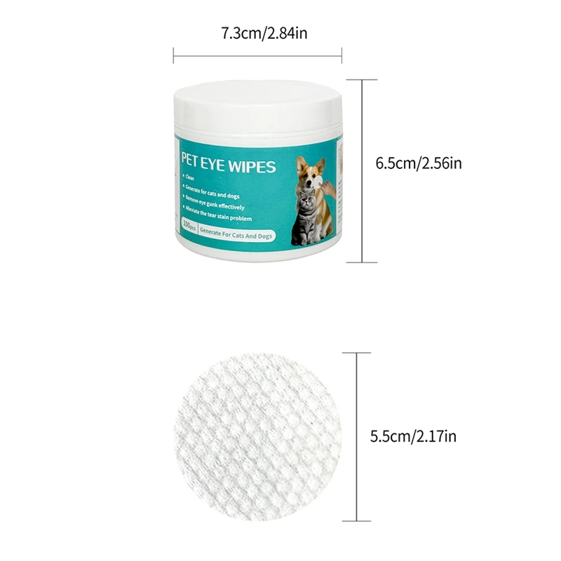 Средства для чистки домашних животных влажные салфетки очищающие разрывов глаз