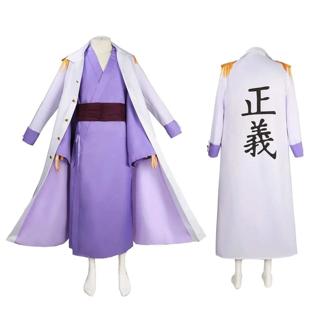 Аниме Issho Косплей Костюм Новый Морской Плащ Внутренняя Одежда Пояс Повязка