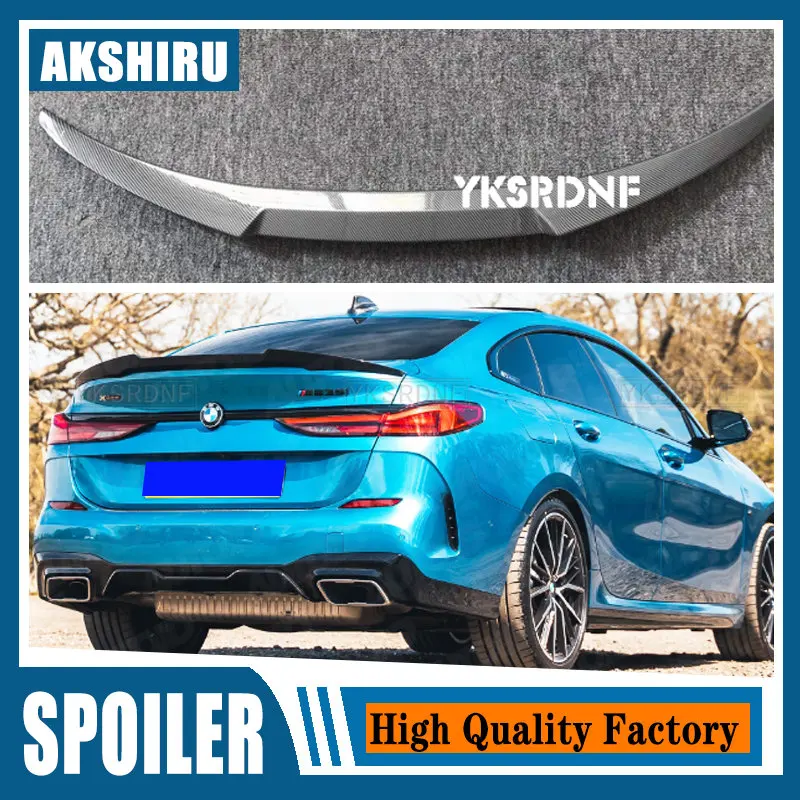 

YKSRDNF F44 спойлер высокого качества ABS Спойлер для BMW 2 серии 4-door F44 2020 2021 2022 стиль заднего спойлера M4