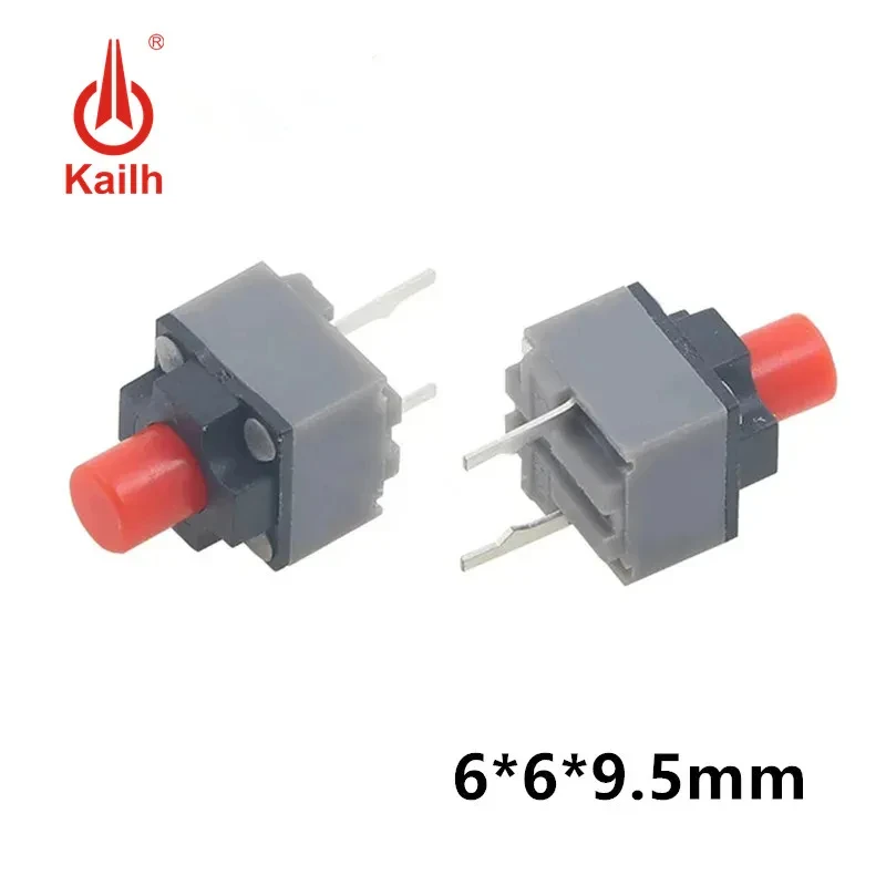 10 шт. Kailh квадратный бесшумный микропереключатель