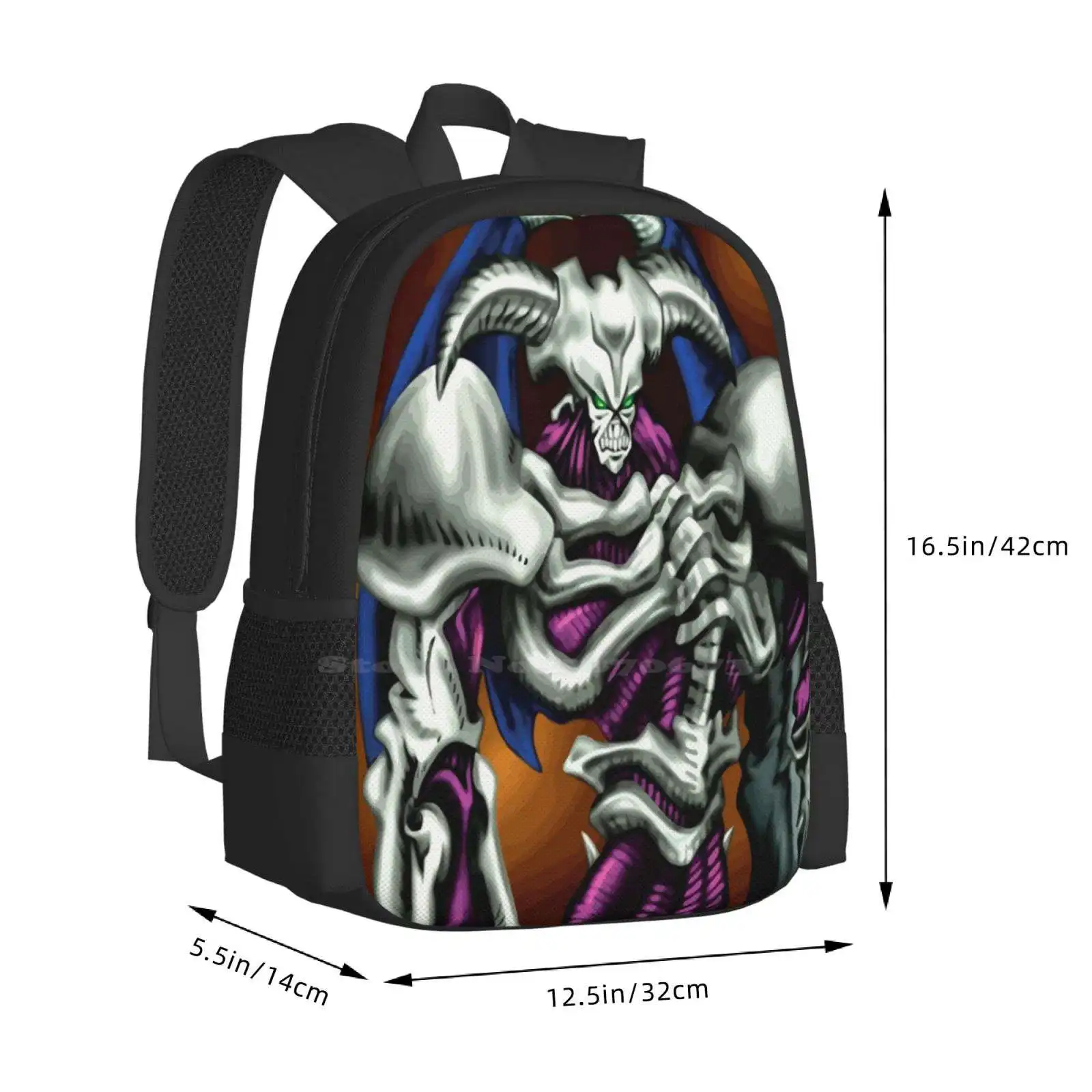 Вызванный череп горячая Распродажа школьный рюкзак модные сумки Yu Gi Oh Yugioh