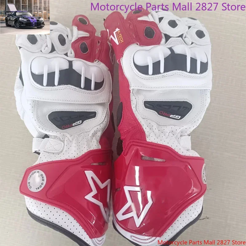 Мотоциклетные перчатки из натуральной кожи мотоциклетные кожаные гоночные Moto M1