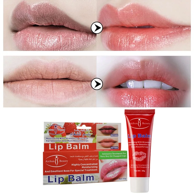 Lip Balm Long-Lasting Moisturizing Nutritious lip Smooth Tender Anti Dry Cracking Repair Lip Fruit essence Lip care Products
