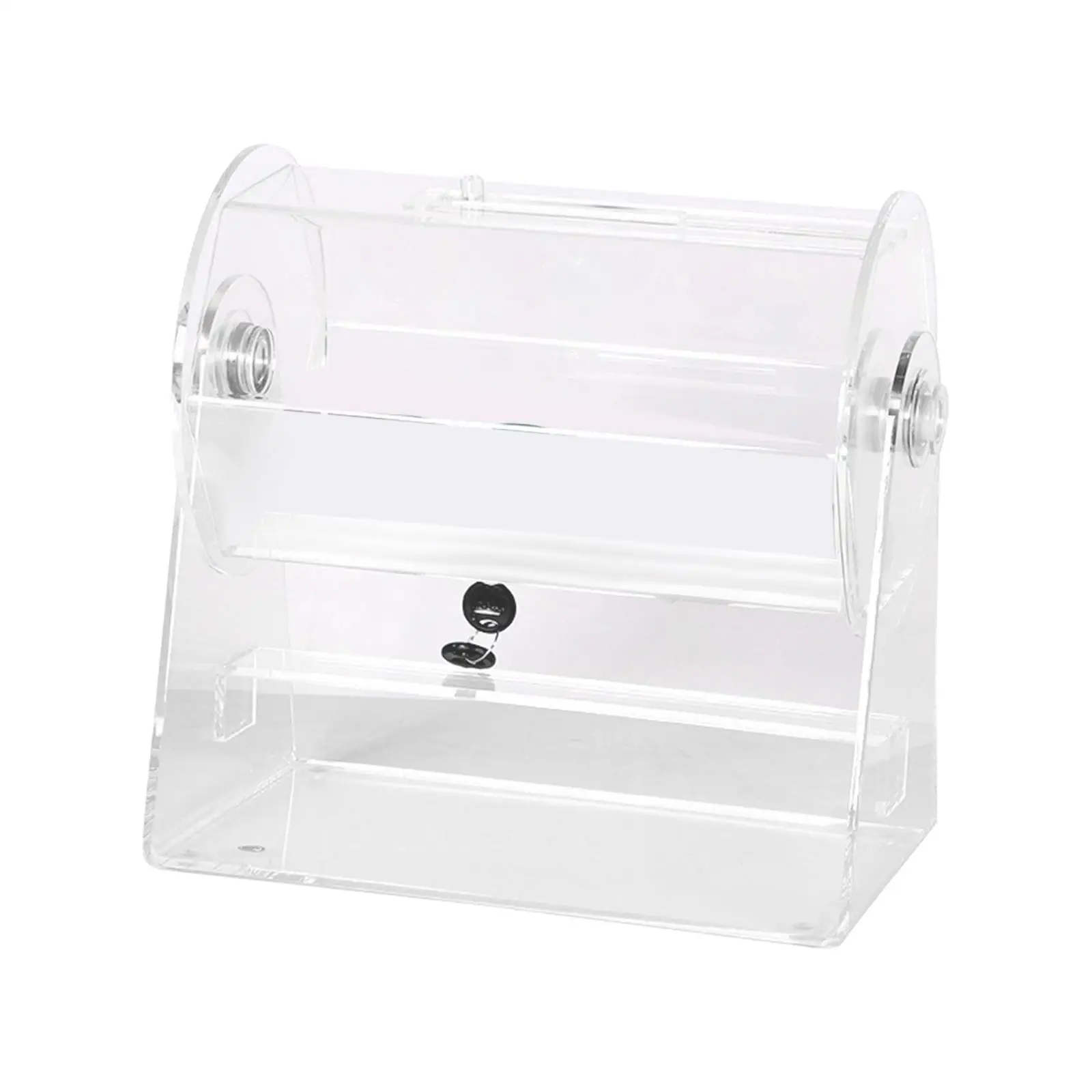 

Acrylic Raffle Case Large Capacity Container for Outdoor Activity Hotel Meeting Party