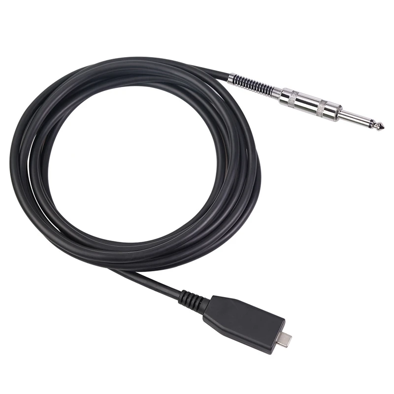 

Кабель-переходник с USB Type-C «папа» на 6,35 мм «папа», 3,0 м