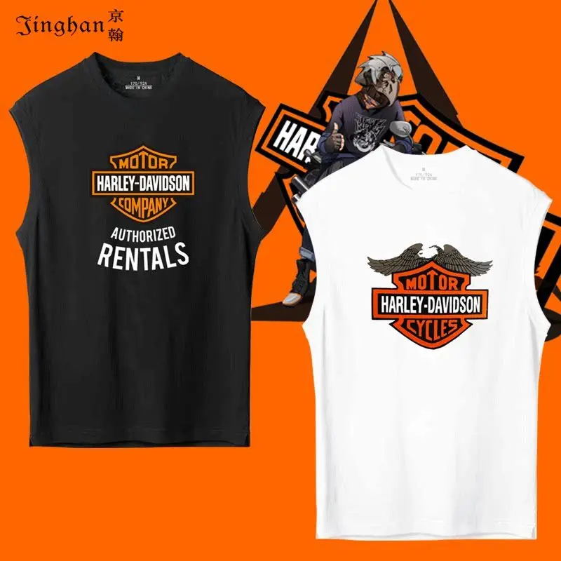 

Harley motorcycle heavy motorcycle vest riding jacket men and women casual vest Harley Davidson jacket riding vest