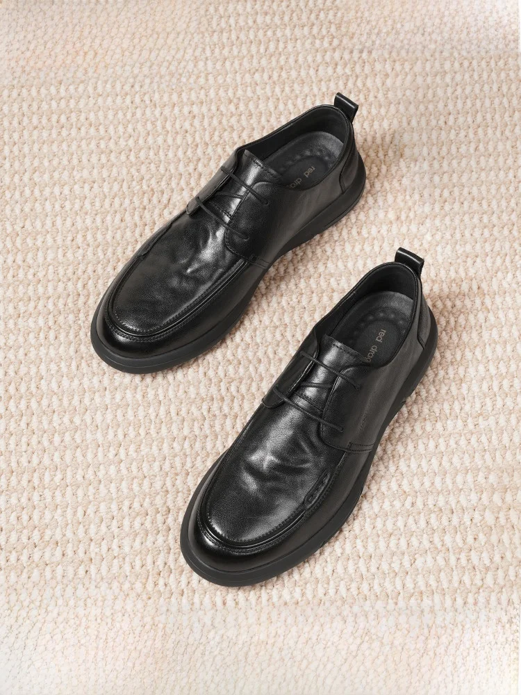 Кожаные туфли Red Dragonfly мужские весенне-осенние повседневные кожаные с одной