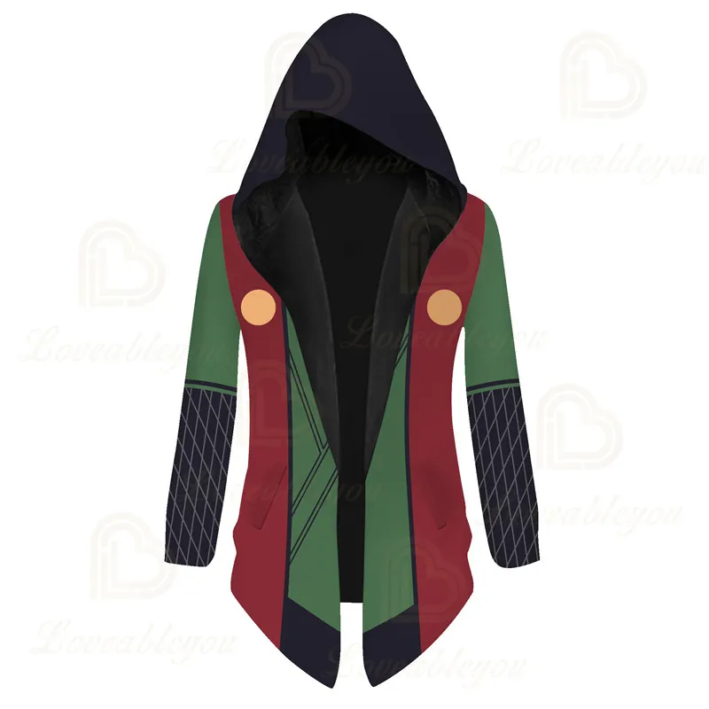 Костюм для косплея аниме Акацуки Тренч Итачи учихи повседневная накидка