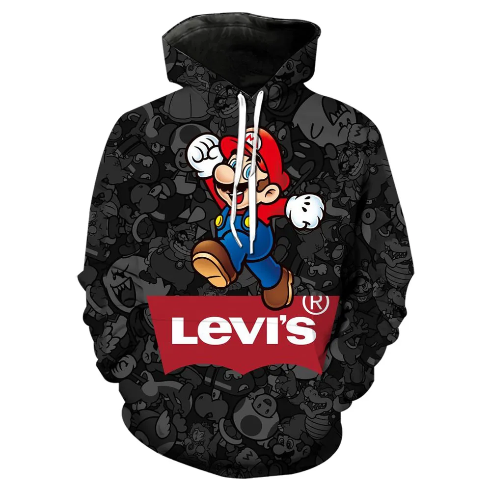 

Детская толстовка с длинным рукавом и 3D-принтом, на Возраст 3-14 лет