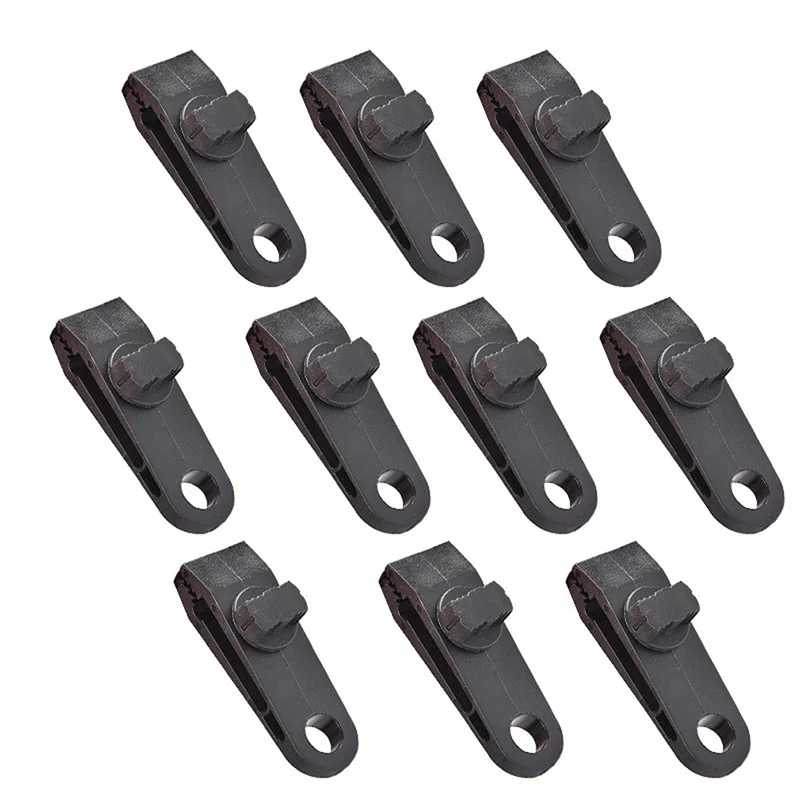 

10pcs Clips Heavy Duty High Quality Durable Premium Lock Grip Awning Clamp For Canopies Camping Tarps Caravan