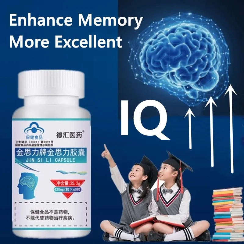 

Premium Nootropic Brain Booster Supplement Enhance Focus Improve Memory Mental Enhancement Pills for Neuro Energy & IQ Ginkgo