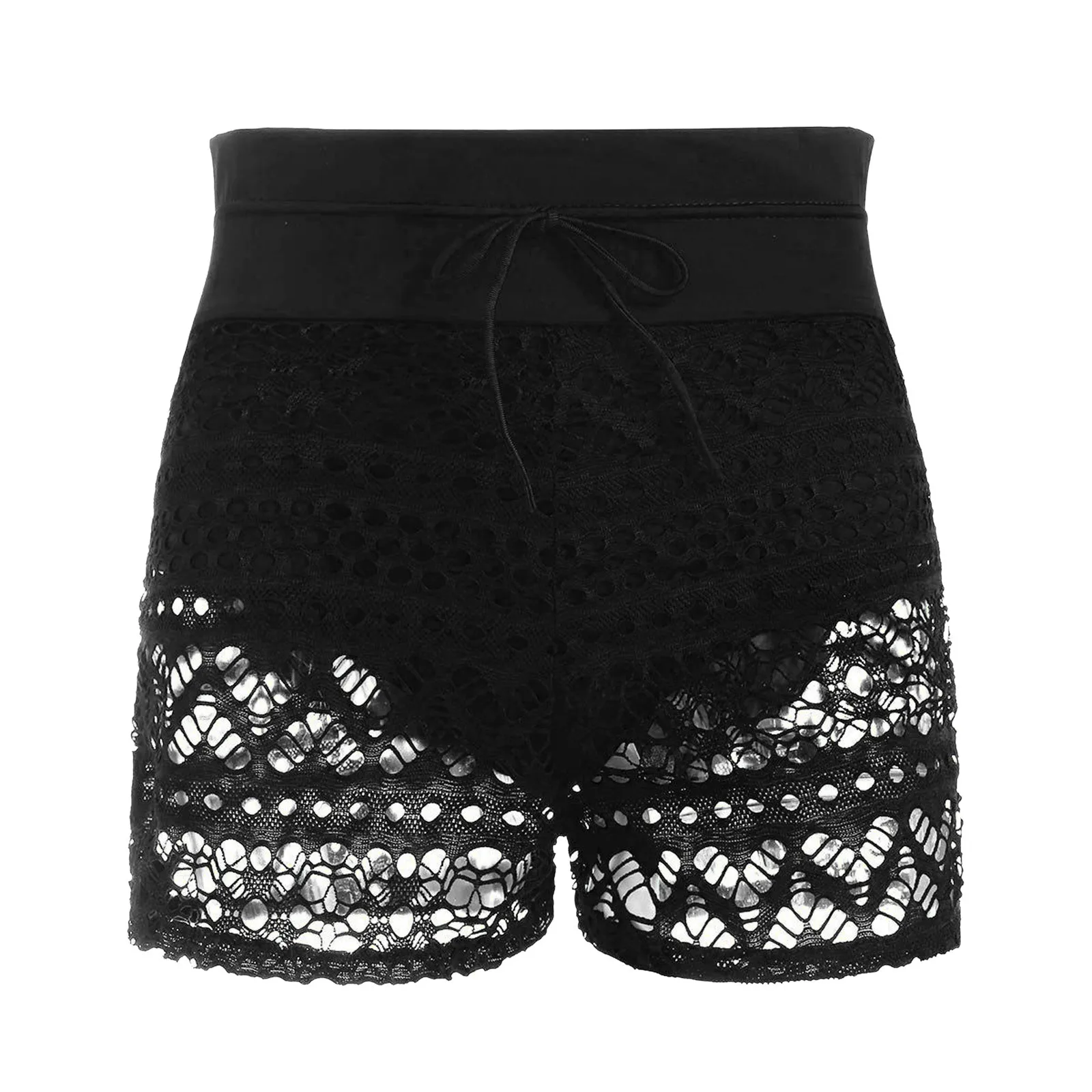 

Shorts Waist Bottom Beach High Running Swim Bikini Swim Bottoms Swimwear Beach Bikini Briefs Women Tankini Shorts Swimwears