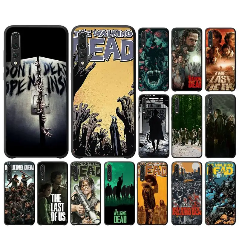 

The Walking Dead Phone Case For Huawei P 8 9 10 20 30 40 50 Pro Lite Psmart Honor 10 lite 70 Mate 20lite