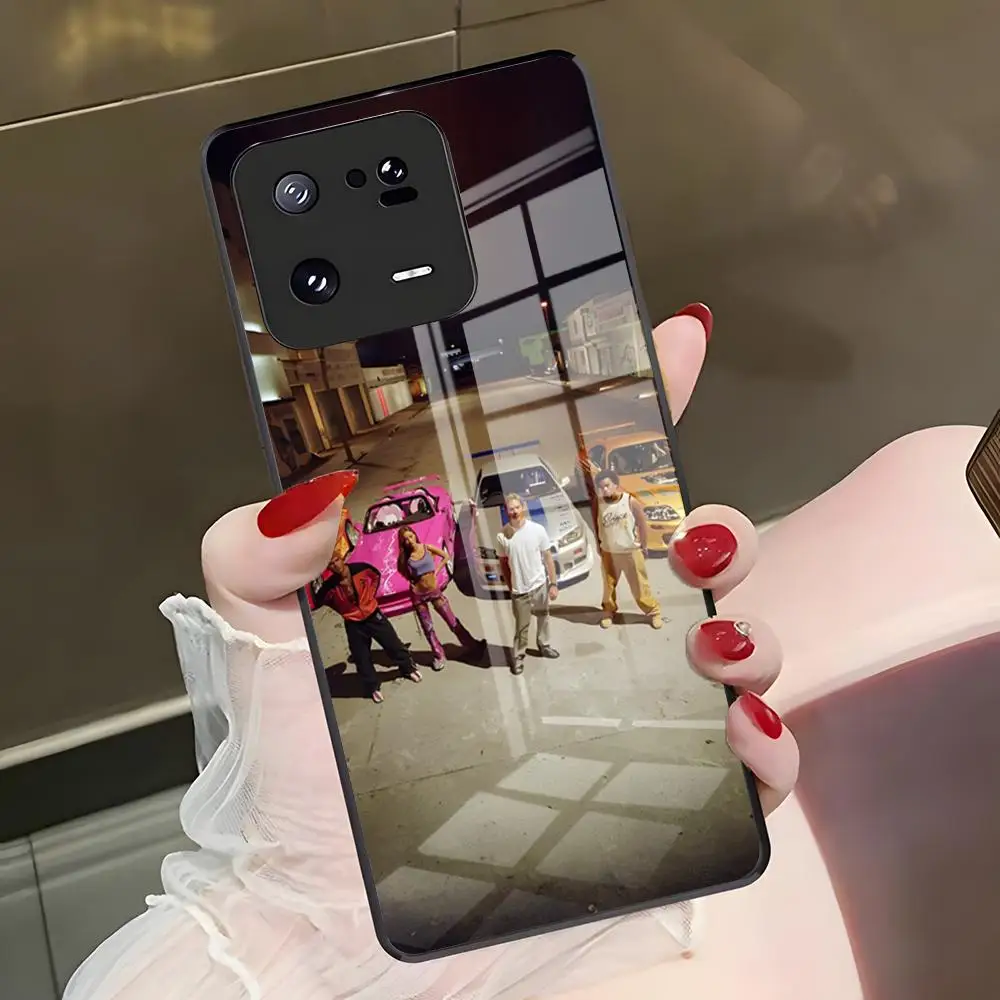 Чехол для телефона F-Fast And Furious для Redmi Note 15pro 14 4G 13pro 14C 13 5G 13 12s 11s, стеклянная накладка (art.: 3920dcdc168a8) - 3920dcdc168a8