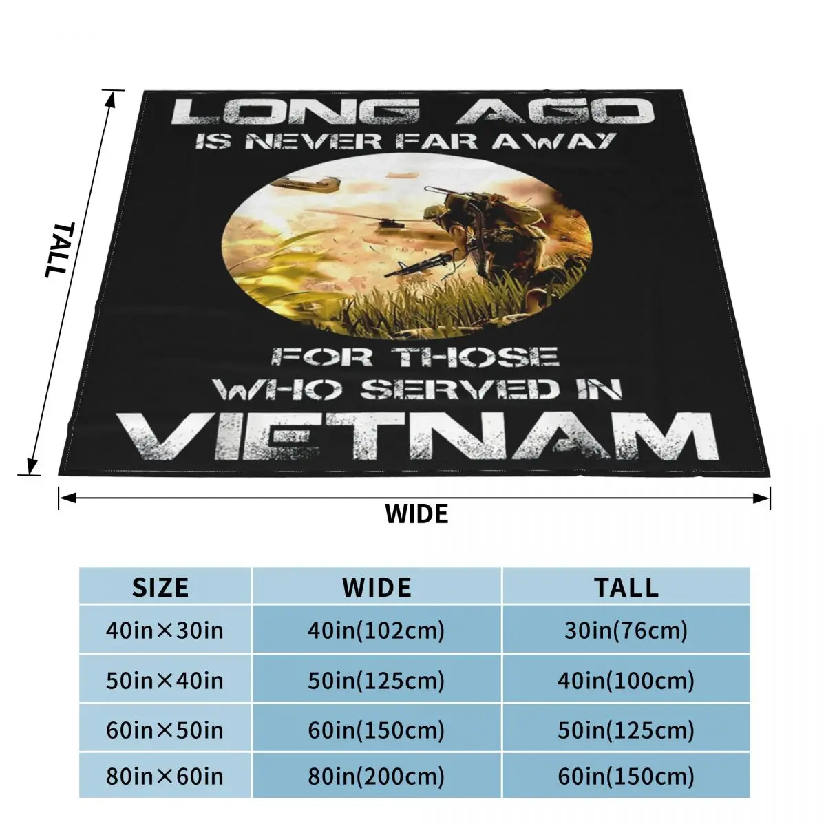 Настраиваемое мягкое Фланелевое теплое одеяло с принтом во Вьетнаме