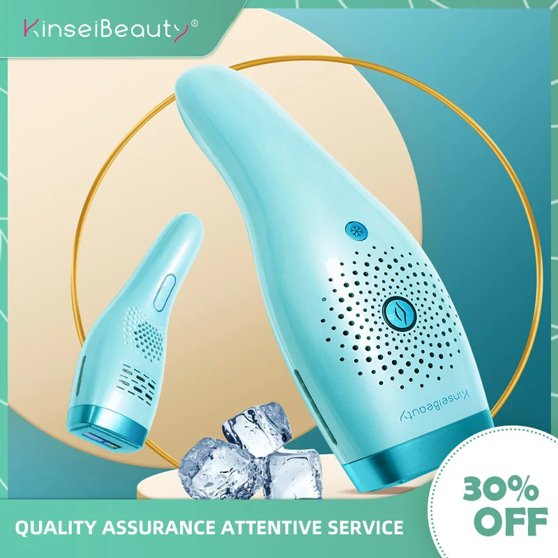 

Kinseibeauty ICE Permanent Laser Body Electric Ipl Hair Removal Machine Quickly Delivery Home Use Pubic epilator for Women Men